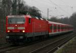 143 241 zieht am 2.2.11 die S6 nach Kln-Nippes in Essen-Kettwig ein