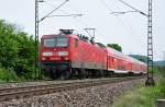 143 009-9 RB27 mit Dostos nach Mnchengladbach-Hbf durch Bonn-Beuel  06.05.2011