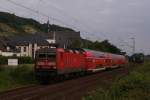 143 833-2 mit der RB 27 nach Kln in Leutesdorf am 02.07.2011