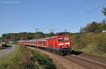 143 625 am 15.10.2011 im S3 Umlauf von Nrnberg nach Neumarkt, hier bei Plling