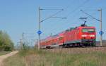 Am 28.04.12 hat 143 562 mit ihrer RB von Saalfeld/Saale den Hp.