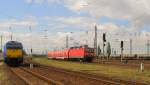 DB 143 917-3 mit der RB 26412 von Weienfels nach Leipzig Hbf, am 25.06.2012 bei der Einfahrt in Grokorbetha.