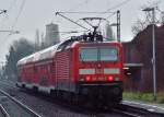 143 366-3 mit RB 27 in Jchen am 1.2.2013