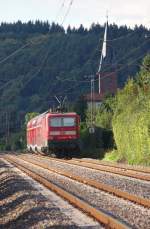 Und immer noch rollen die 143er durch das Saartal....