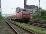 143 034-7 mit RB 26109 von Annaburg nach Leipzig Hbf in Dessau am 12.5.2013