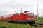 143 283-0 RB 16434 Nordhausen - Leinefelde.Am 1.juni 2013 hatte der Fahrzeugfhrer wohl vergessen den Fahrzielanzeiger fr die Rckfahrt umzustellen.