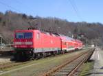 143 564-3 in Lietzow Rügen 28.03.2005