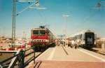 143 210-3 Sassnitz-Fährhafen-Mukran Sommer 1998 (Gescantes Bild) 