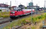 143 285-5 18.08.2013 Bahnhof Nordhausen