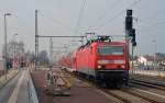 143 256 trifft am 07.03.14 mit ihrem Re aus Magdeburg in Rodleben ein und wird ihn weiter nach Leipzig befördern.