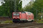 143 958-7 mit RB 27 in Rheydt Hbf.