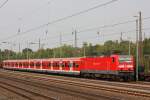143 247 wendete am 22.8.13 mit ihrer S6 nach Köln-Nippes bereits in Düsseldorf-Rath wegen Bauarbeiten.