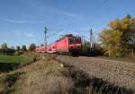 143 205-3 zu sehen am 01.11.14 in Oberjößnitz/V.