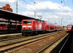 Am 19.05.2015 kam die 143 072-7 von der DB aus Richtung Magdeburg nach Stendal und fuhr weiter in Richtung Wittenberge .