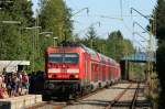 143 856-3 und 143 050-3 mit der RB 26958 (Seebrugg-Freiburg(Brsg)Hbf) in Aha 30.8.15