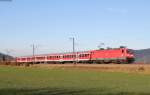 143 640-1 mit dem RbZ 26861 (Freiburg(Brsg)Hbf-Villingen(Schwarzw)) bei Kirchzarten 3.12.15