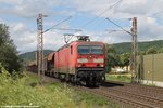143 896-9 DB mit der Übergabe von Hannover Linden nach Göttingen bei Vogelbeck 06.07.2016