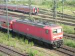 Am 14.07.2004 fuhr 143 808 mit einem RE durch Regensburg!