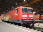 143 342 am RegionalExpress 17061 in Leipzig Hbf am 27.11.2007.