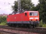 BR 143 024-8 Rangiert am 27.07.2008  in Regensburg um.