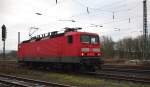 143 820-9 hatte sich am 26.11.2010 auf die KBS 613 verirrt.