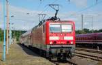 143 570 hat am 19.06.11 Halle-Nietleben erreicht und fhrt nun wieder zurck nach Trotha.