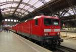 DB 143 598-1 im PbZ 2467 aus Berlin Lichtenberg am 20.02.2014 in Leipzig Hbf.