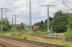 Die MEG 607 (91 80 6143 310-1 D-MEG) pausierte am 07.07.2025 in Leipzig-Wahren.