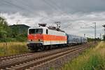 ITX 143 175 (91 80 6143 175-8 D-ITX) �berf�hrte am 11.06.2026 zwei blaue  BRDpm von Basel Bad Bf nach Aschersleben.