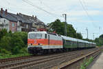 143 597-3 f�hrt mit dem DZ 93533 �rzig - Hohen Neuendorf West durch D�sseldorf Oberbilk in Richtung D�sseldorf Hbf.