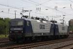 RBH 109 (143 936) und RBH 111 (143 911) am 28.6.12 als Lz in Dsseldorf-Rath.