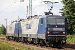 RBH 101 (143 874-6) und RBH 117 (143 554-4) am 4.7.12 in Ratingen-Lintorf.