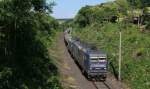 143 554-4 und *** mit einem ler gen Westen bei Mdesheim 19.6.13