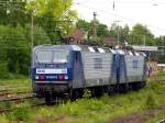 RBH103 (143 041-2) gezogen von RBH117 (143 554-4) in Gladbeck-West 20.05.2014
