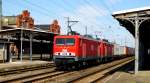 Am 18.07.2015 kam die MEG 607 (143 310-1) und die MEG 606 (143 864-7) aus Richtung Magdeburg nach Stendal und fuhr weiter nach Wittenberge .