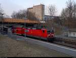 143 034-7 der S-Bahn Mitteldeutschland (DB Regio Südost) als S 37755 (S7) von Halle-Nietleben nach Halle(Saale)Hbf Gl.