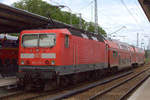 143 333-3 mit einem Ersatzzug der RB 49 nach Cottbus in Ruhland. 30.04.2018 14:46 Uhr. Ruhland