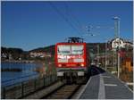 Die DB 143 332-5 ist mit einen RB von Freiburg i.B nach Seebrugg unterwegs und hält kurz in in Schluchsee (Schwarzwald).