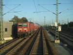 Eine Regionalbahn der Linie 27 in Troisdorf 07.10.2007 (143 194-9)