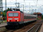 143 362 mit RB von Passau Hbf nach Mnchen Hbf am 16.08.2007 bei der Einfahrt in Plattling.