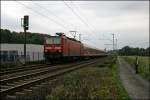 Die Dortmunder 143 234 ist mit der RB91 (RB 39173)  RUHR-SIEG-BAHN  auf dem Weg zurck nach Siegen. Hier bei Hohenlimburg am 03.10.07