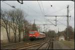 143 805-0 am 31.03.2008 mit einer RB Richtung Elmshorn in Tornesch