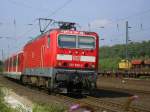 143 588-2 mit S1 Dsseldorf Hbf.- Dortmund Hbf. Einfahrt in Bochum Langendreer.(30.07.2008)