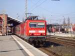 143 952 macht sich mit dem RB11 Cottbus von Frankfurt/Oder aus los.Die Anzeige zeigt das sie dann noch weiter fhrt nach Falkenberg (Elster) als RB43.12.03.07