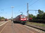 143 194-9 verlsst Wittlich Hbf Richtung Koblenz am 24.08.2009