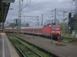 Arriving at Stuttgart Hbf.