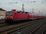 143 841 am 31.Oktober 2009 in Rostock Hbf.