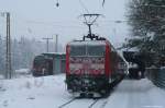 Ostalgie im Hochschwarzwald: 143 640-1 und 312-7 (Zugschluss) mit der RB 31591 (Freiburg(Breisgau) Hbf-Neustadt(Schwarzw)) trifft auf RB 31590 (Seebrugg-Freiburg(Breisgau) Hbf) mit Schublok 143 810-0