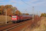 143 567-6 mit ihrer RB 28049 Wustermark - Potsdam Hbf.