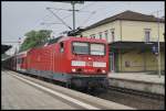 143 174-1, mit RE nach Wolfsburg am 12.05.10 in Lehrte.